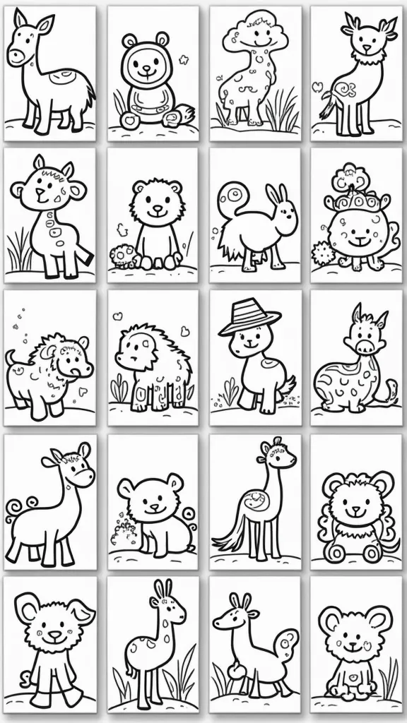 coloring pages for kindergarten free